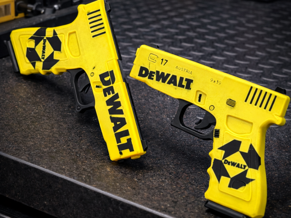 DeWalt Magnetic Pistol Toolbox Badges