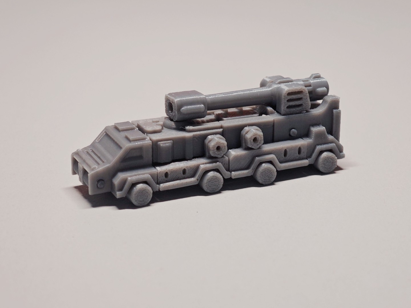 Miniatura 2 do modelo 3D 变形金刚 微型战士 合体战士 当头炮 强打 玩具 拼装 可动 可变形 多色搭配 机器人战车 快速打印