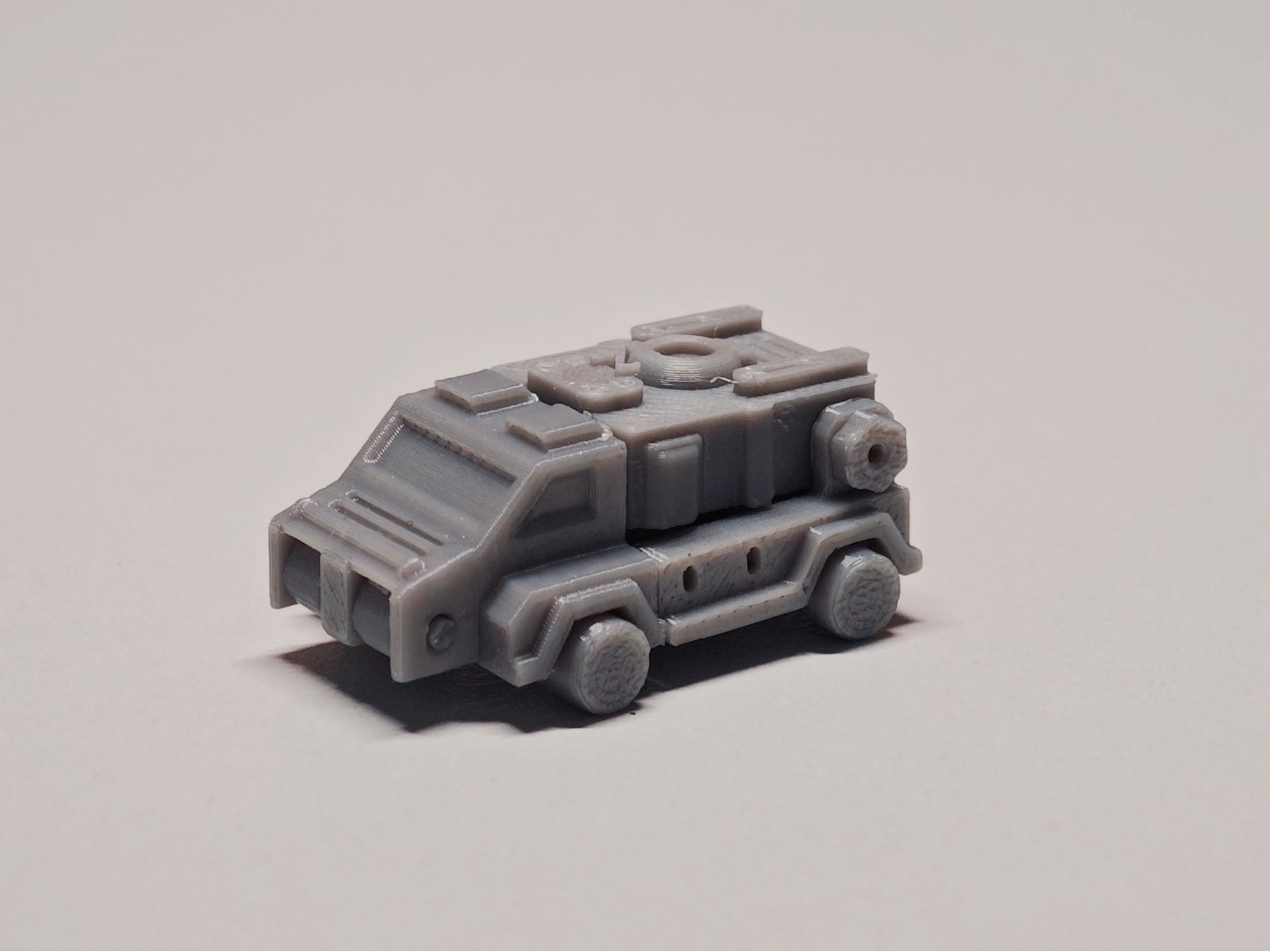 Miniatura 3 do modelo 3D 变形金刚 微型战士 合体战士 当头炮 强打 玩具 拼装 可动 可变形 多色搭配 机器人战车 快速打印