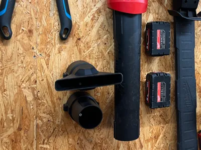 Milwaukee Leaf Blower Attachment Wall Mount