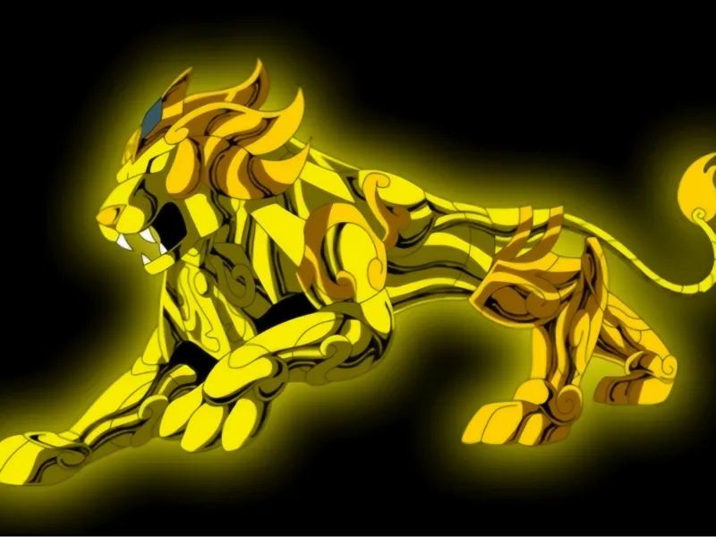 armure d'or du lion version SOUL OF GOLD