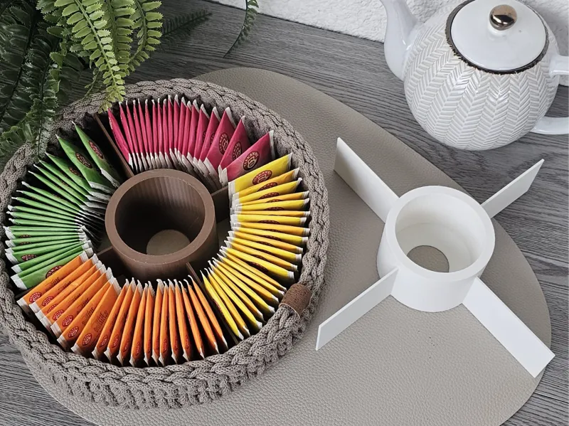 Organizer für Häkelkörbe Rund 25cm