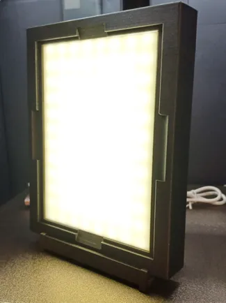 Frame for the Bambu Lab Lithophane LED Kit 2pcs