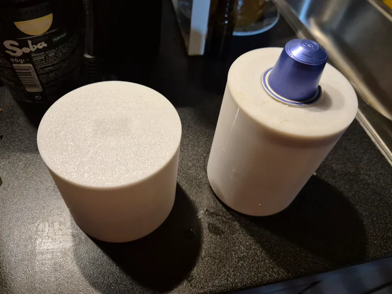 Nespresso capsule press recycle