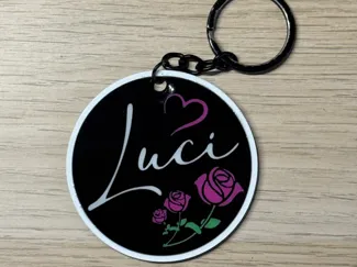 Llavero con nombre