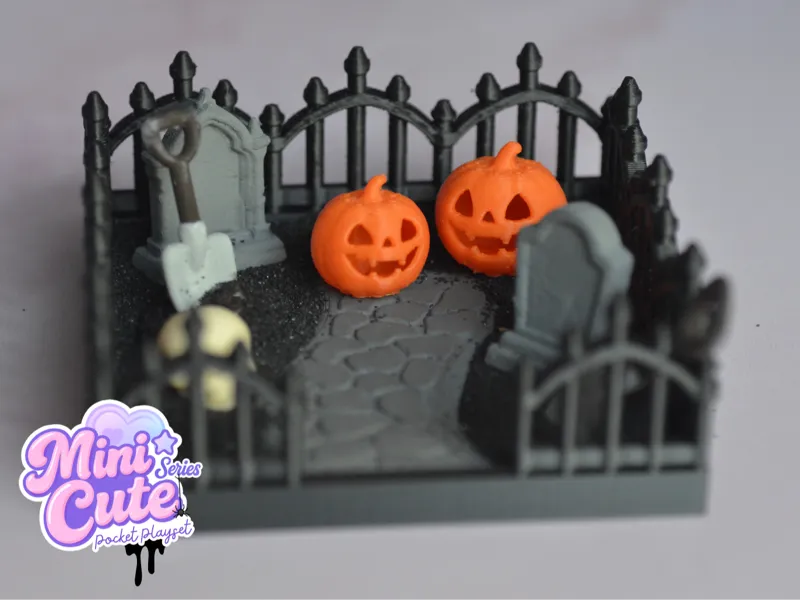 Haunted Corner #4 - Pumpkin Graveyard 