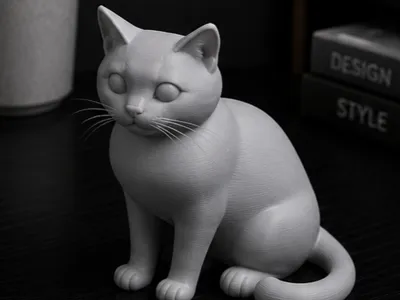 Kitty Figure | Desk Statue