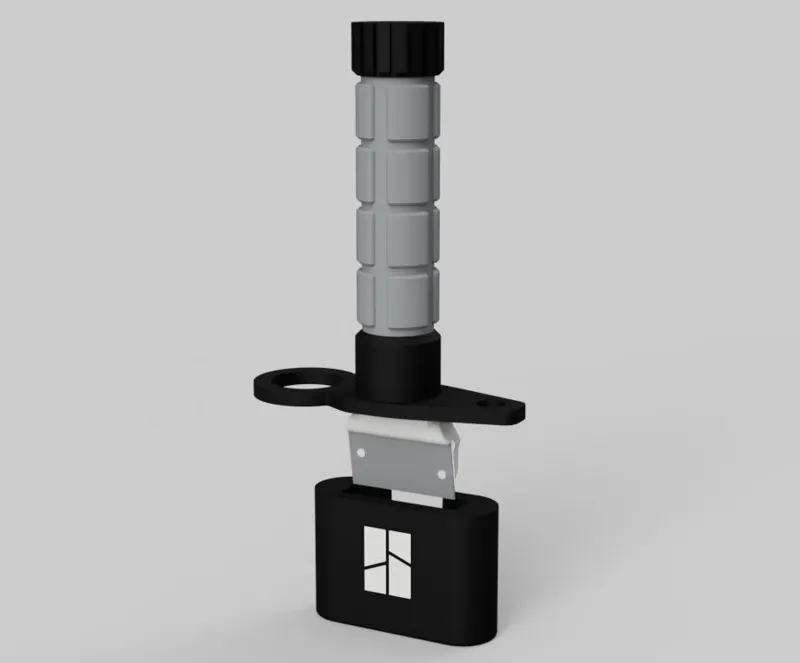 Bambu Scraper Grip - Original Bayonet  Design