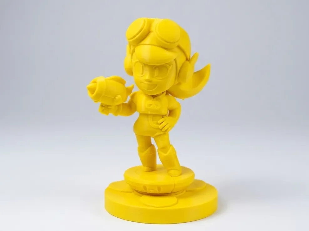 Figura decorativa: Brawl Stars: Wendy. Referencia del modelo original.