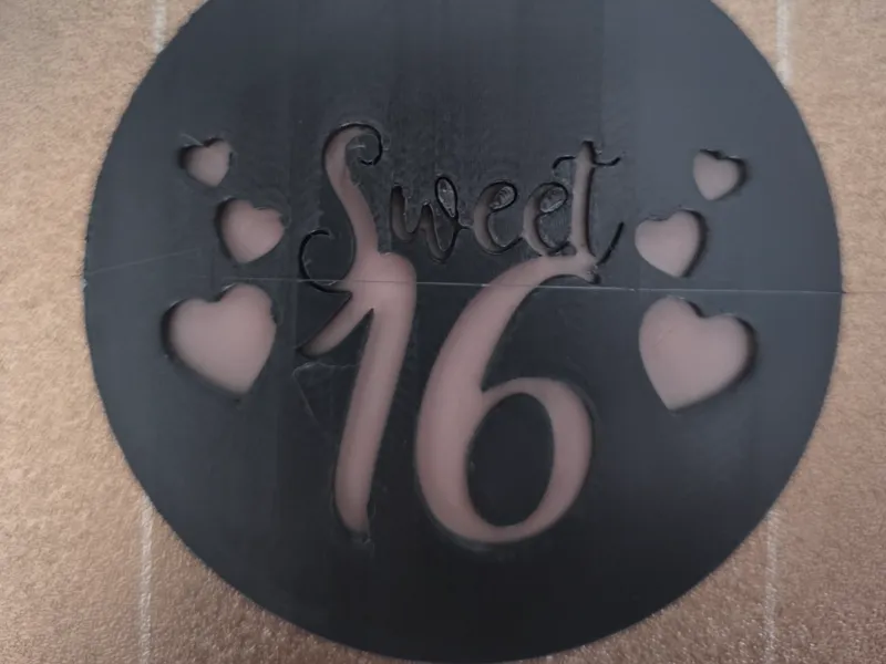 Sweet 16 Birthday Sign
