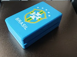 Caixa Figurinha FIFA Fechamento Magnético