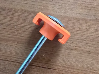 Perfect M8 Hook for Tent Pegs Screw-in Pegs