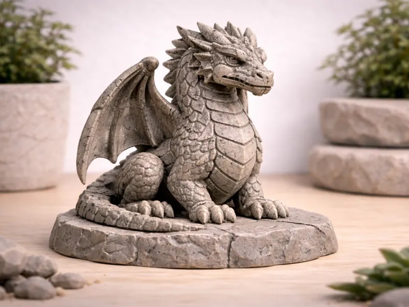 Stone Guardian Dragon