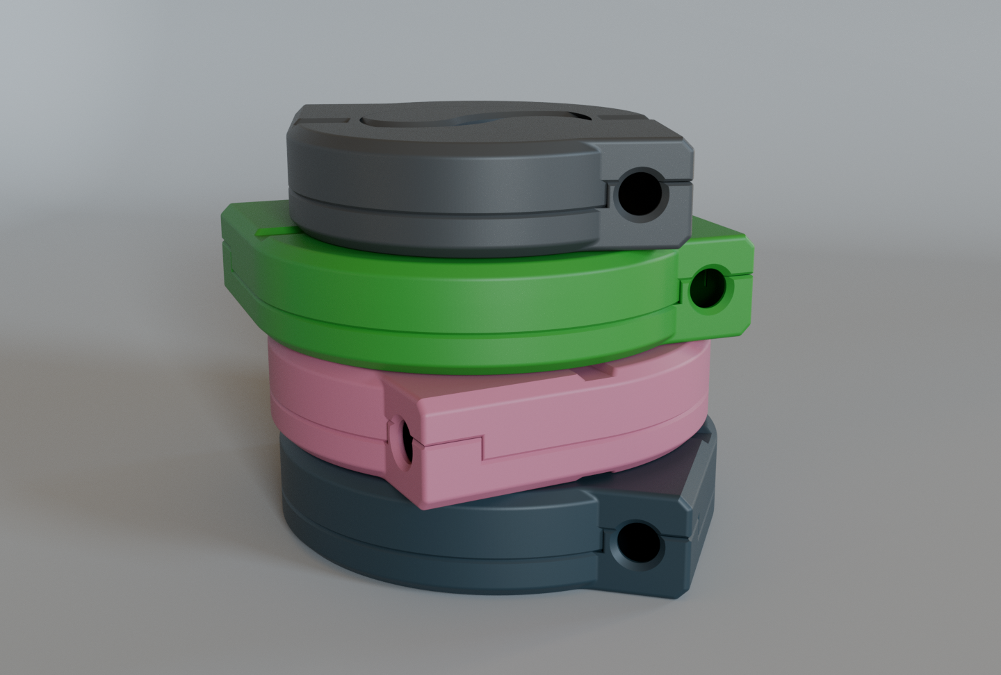 Miniatura 3 do modelo 3D Cable reel with gridfinity box