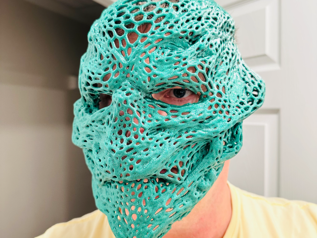 Vecna Swamp Creature Voronoi Mask
