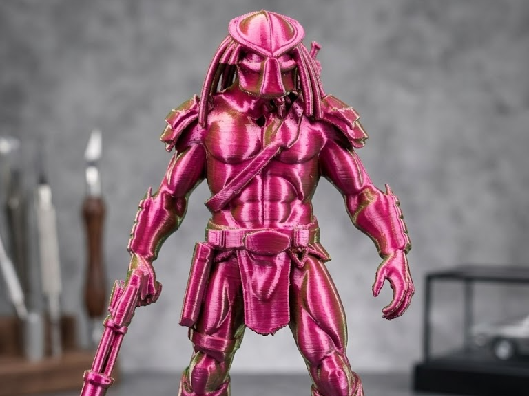 Predator Hand Cannon Figure - 130mm Detailed Art