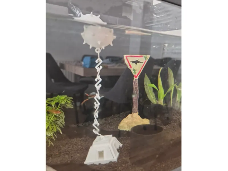 Fish Aquarium Mine Bomb