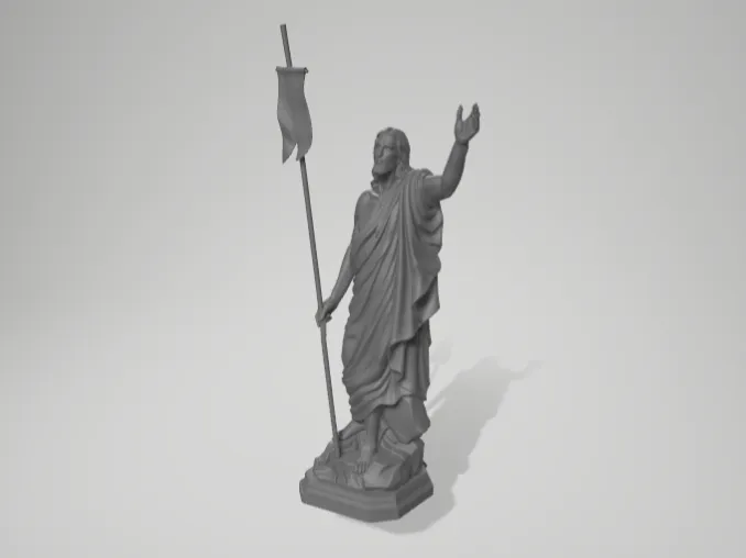JESUS RESSUSCITADO - RESURRECTED JESUS (SCAN+EDIT)