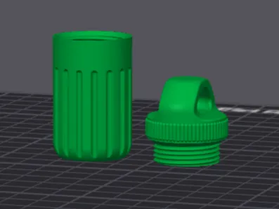Geocache Tube Screw