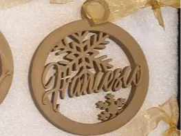 bola navidad personalizada francesco
