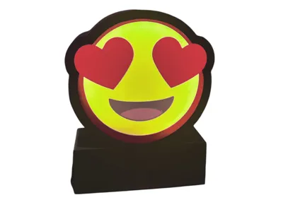 Heart Eyes Emoji Light Box