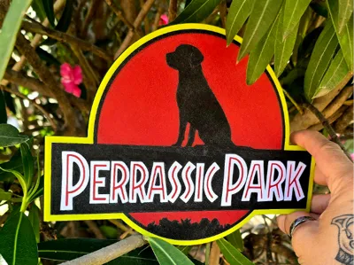 The perfect dog lover wall art