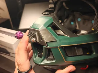 Helmet 100% Aircraft 2 Gopro Chin Mount 