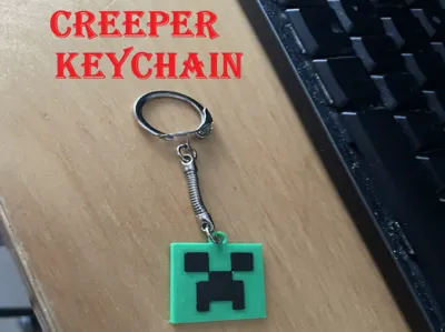 Creeper Keychain