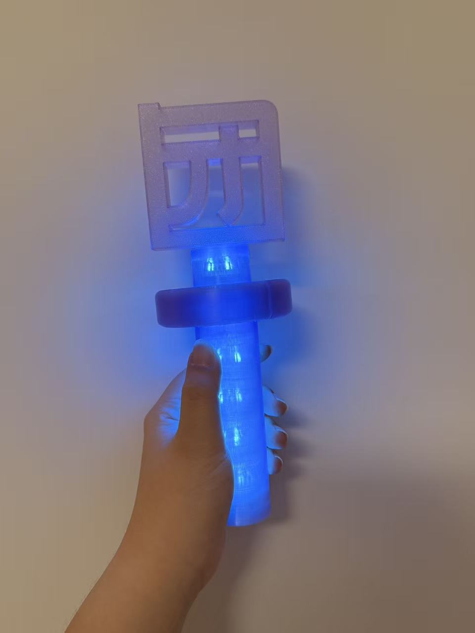 Miniatura 2 do modelo 3D 两用迷你彩虹应援棒