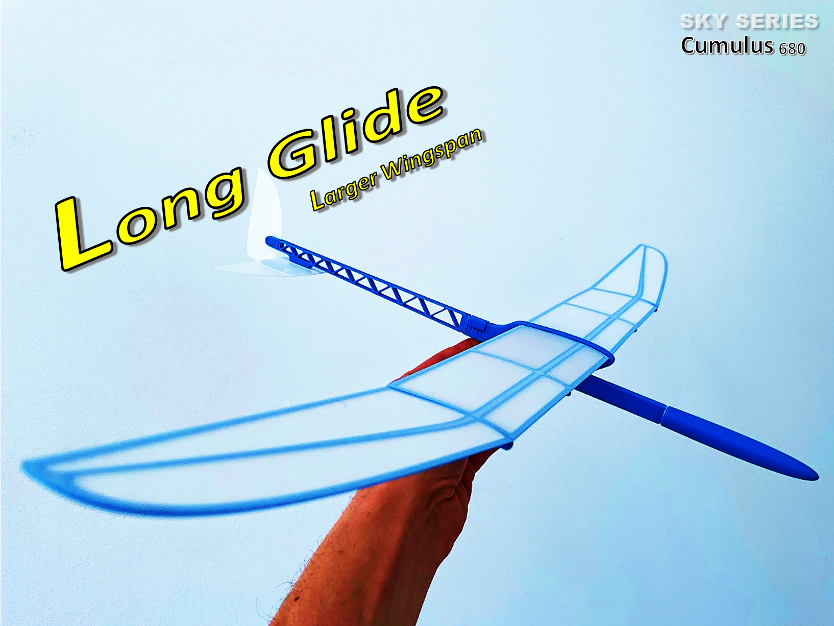 680mm Glider - Glue-Free, Clicks Together in 2 min