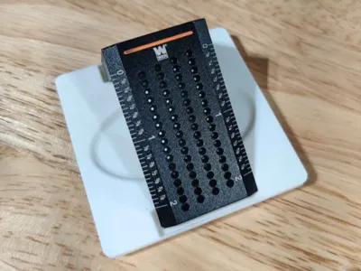 Gridfinity Wen Pocket Marking Edge Ruler 2x2