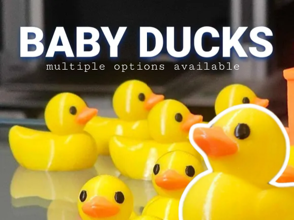 Baby Ducks | Multi-color 3mf | Free to a good home