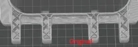Reinforced Hinge Area, 50% infill.