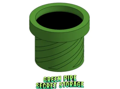 Green Pipe Secret Storage