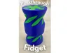 Passthrough Fidget (2 colors, one filament change)