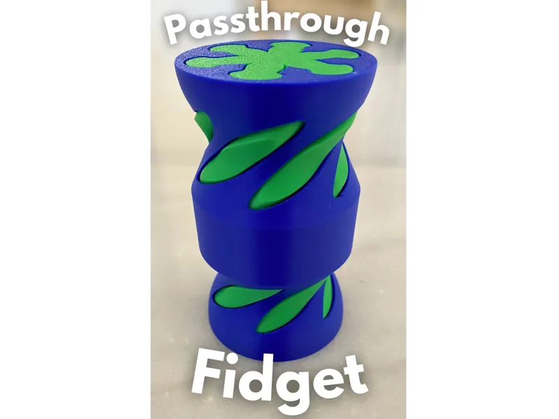 Big Spiral Passthrough Fidget Toy