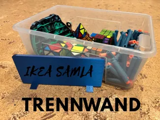 "IKEA SAMLA" Trennwand (kostenlos, ohne Stützen)