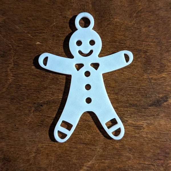 Bonhomme en pain d'épices, déco de Noël