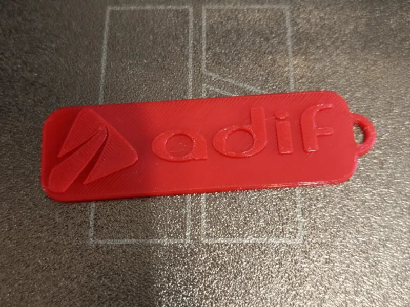ADIF Keychain