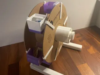 Spool Ferris Wheel Organizer (With Gridfinity)