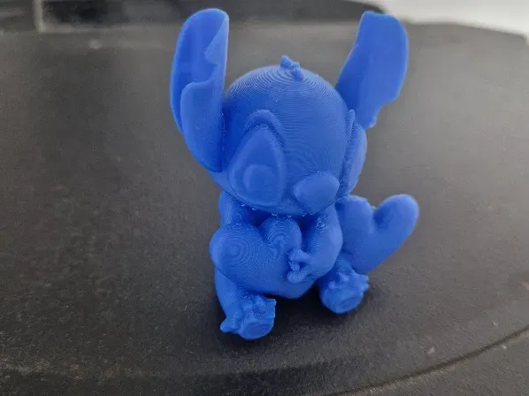 stitch with 2 hearts in hand - Free 3D Print Model - MakerWorld