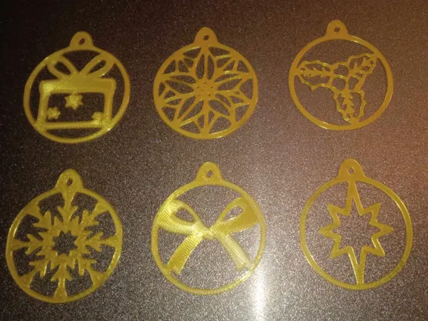 Boules de Noël à suspendre