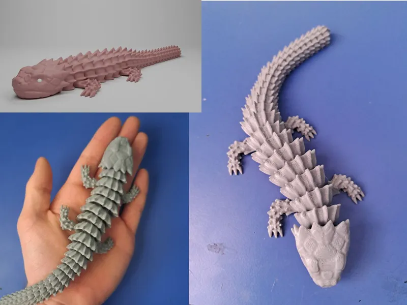 Articulated Armadillo Lizard - Mini Dragon