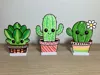 Cactus Set - With stands