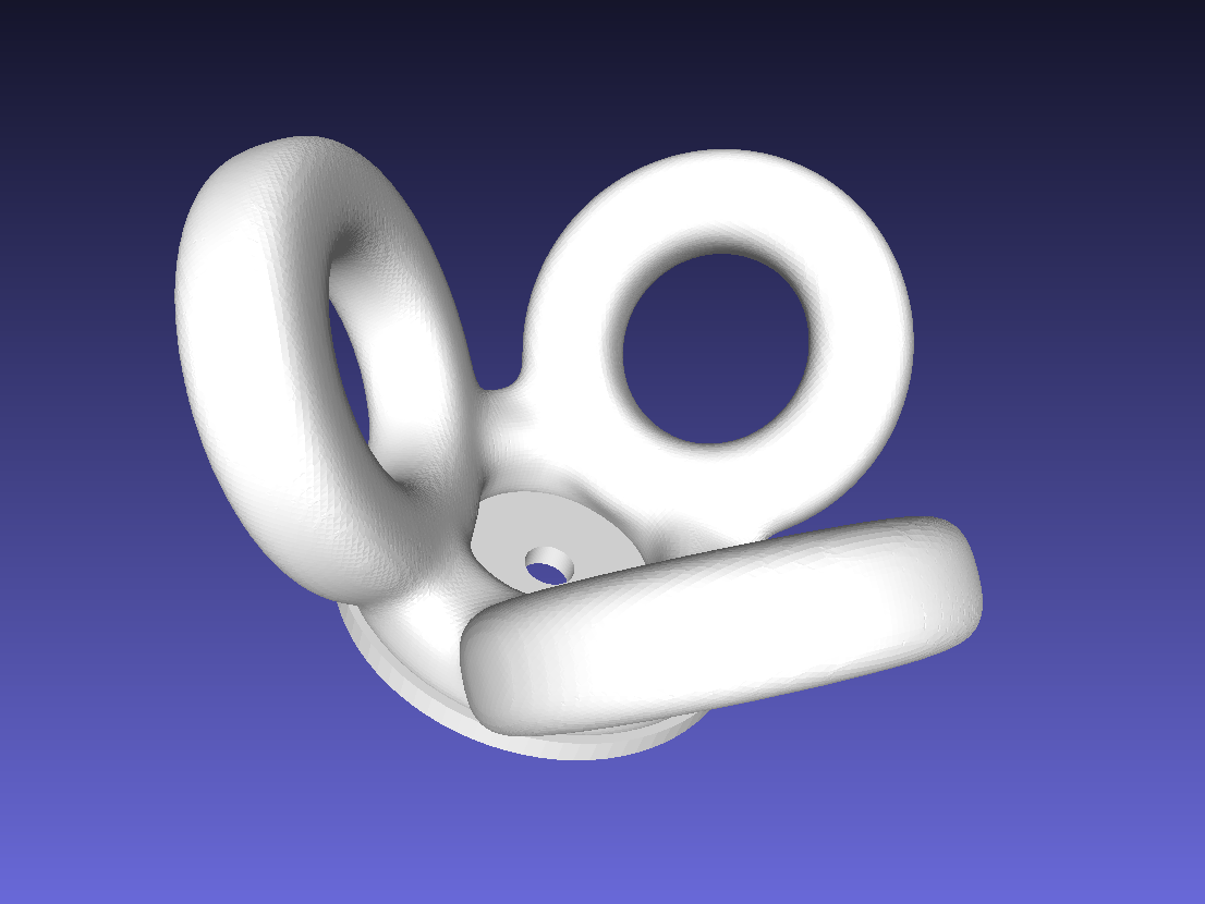 three-ring ceiling mount