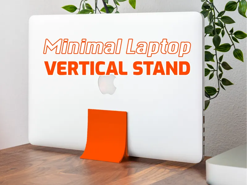 Self-locking gravity Laptop vertical Stand
