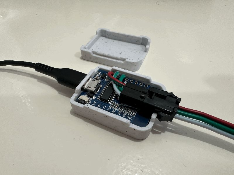 Wemos D1 mini + LED Strip Case