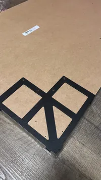 Gabarit de perçage pour bureau IKEA LINNMON — photo 3