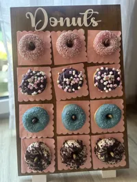 Enseigne murale Donuts — photo 2