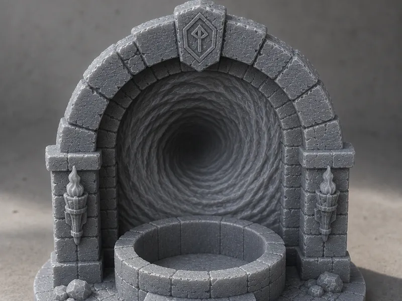Dungeon Portal Cup Holder